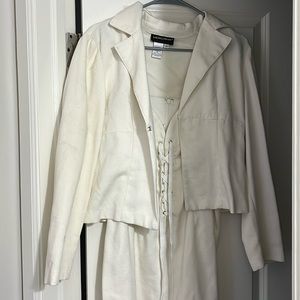 dress and jacket by metro style, size 12p.